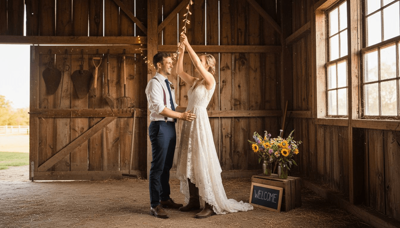 How to Personalize Barn Wedding with Unique Touches