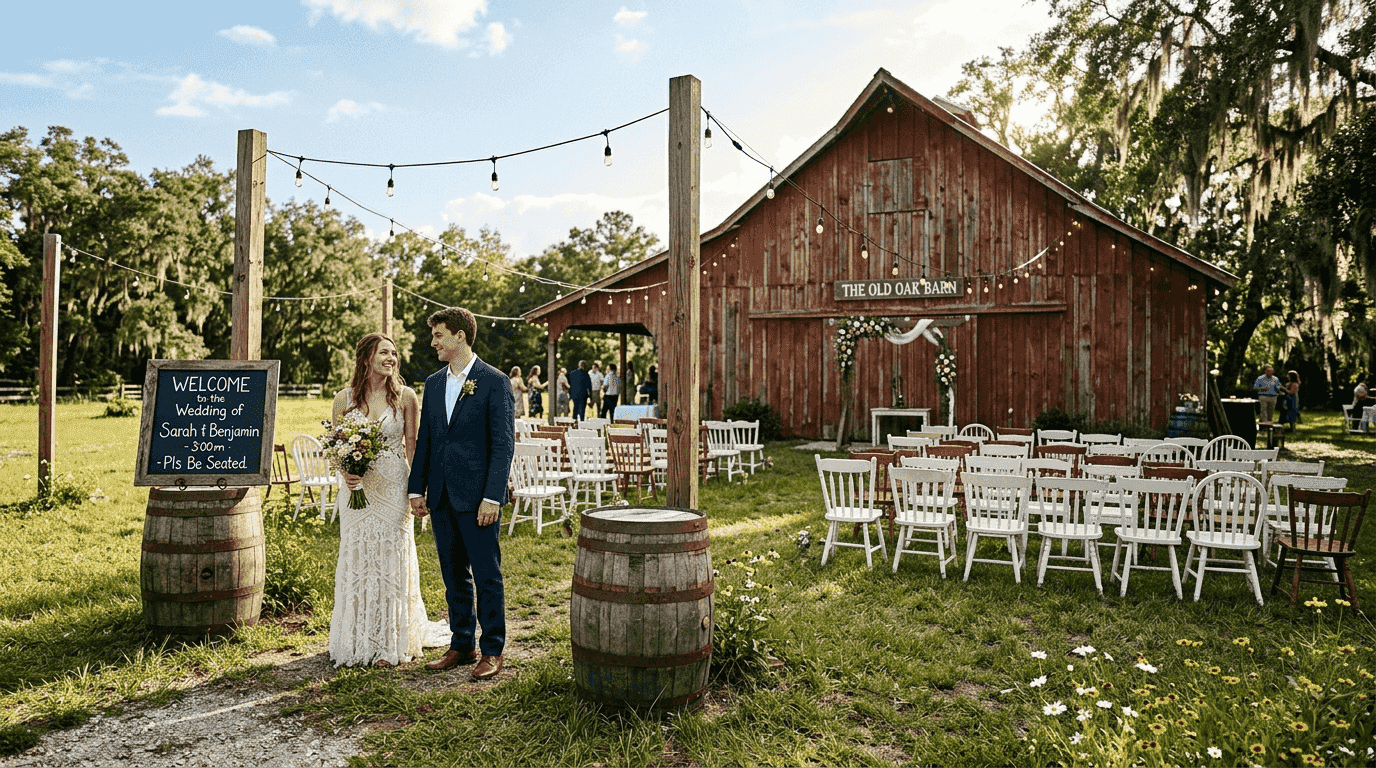 What is a special event venue? Florida barn weddings 2026