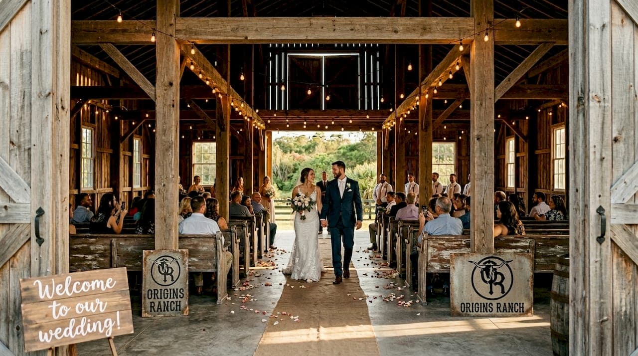 Top rustic barn wedding ceremony ideas in Plant City FL