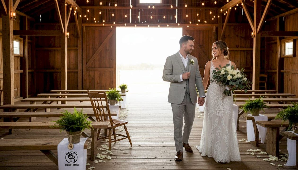 Modern rustic wedding: Florida elegance meets country charm