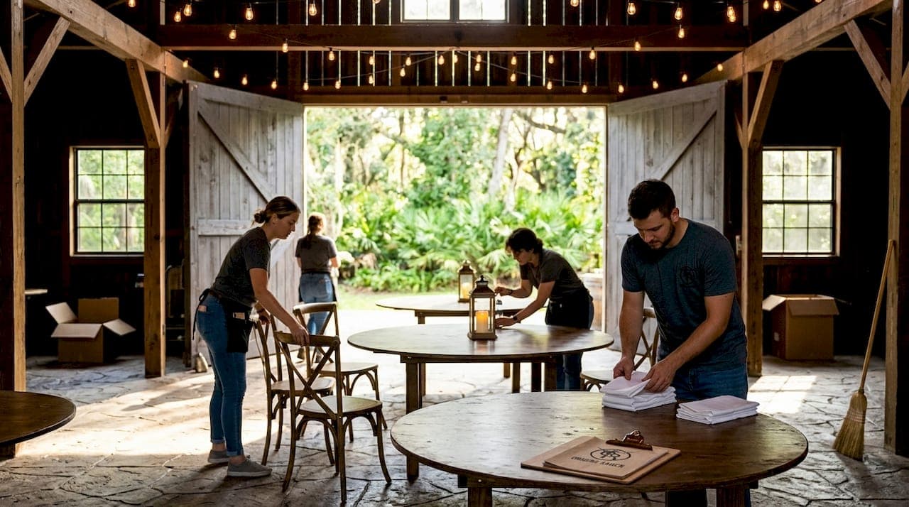 Essential tips for hosting unforgettable barn events in Florida