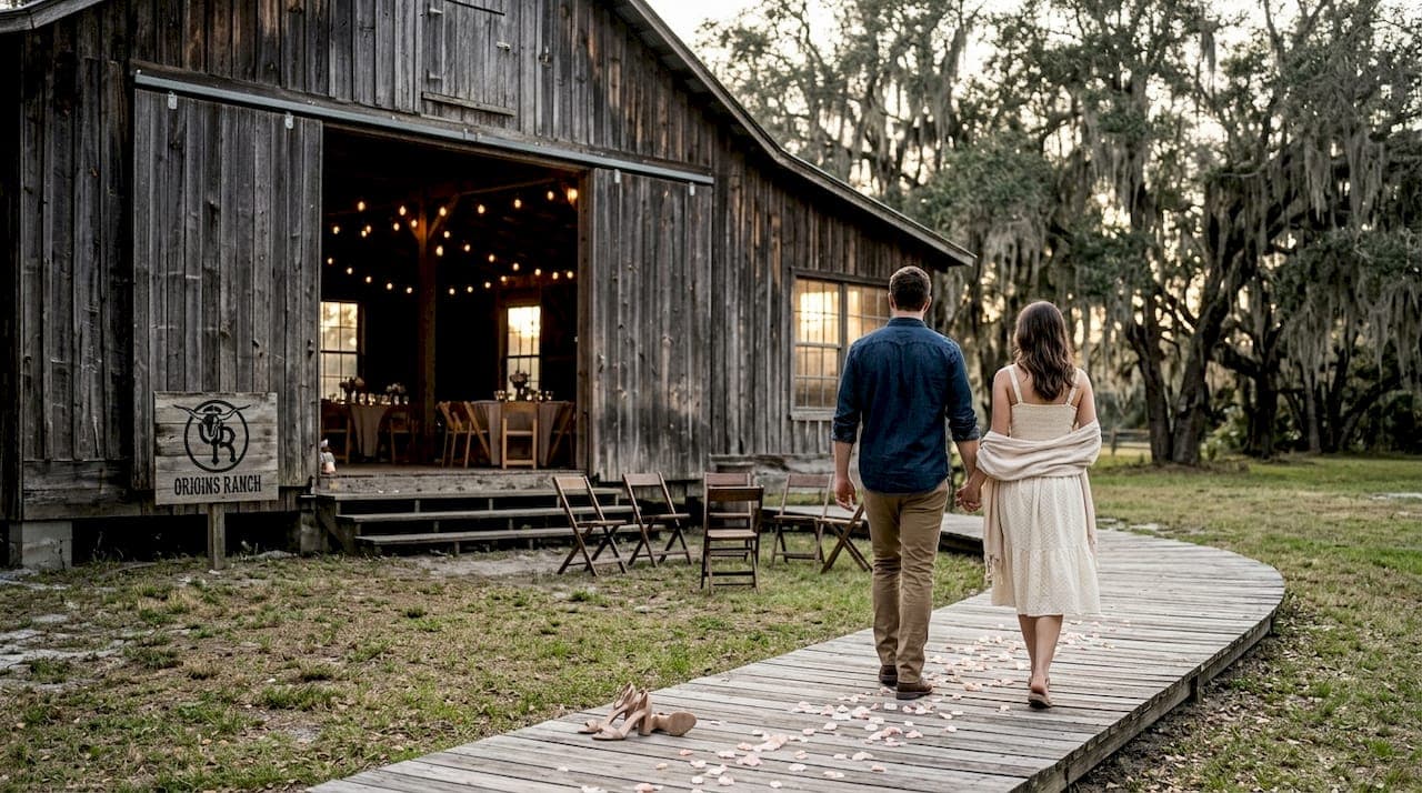 Why choose a rustic venue for your Florida wedding