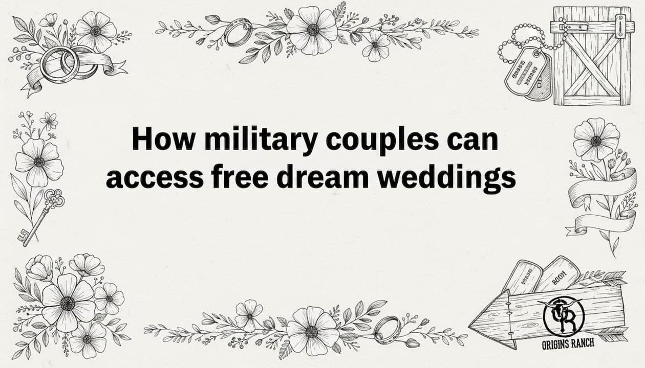 How military couples can access free dream weddings