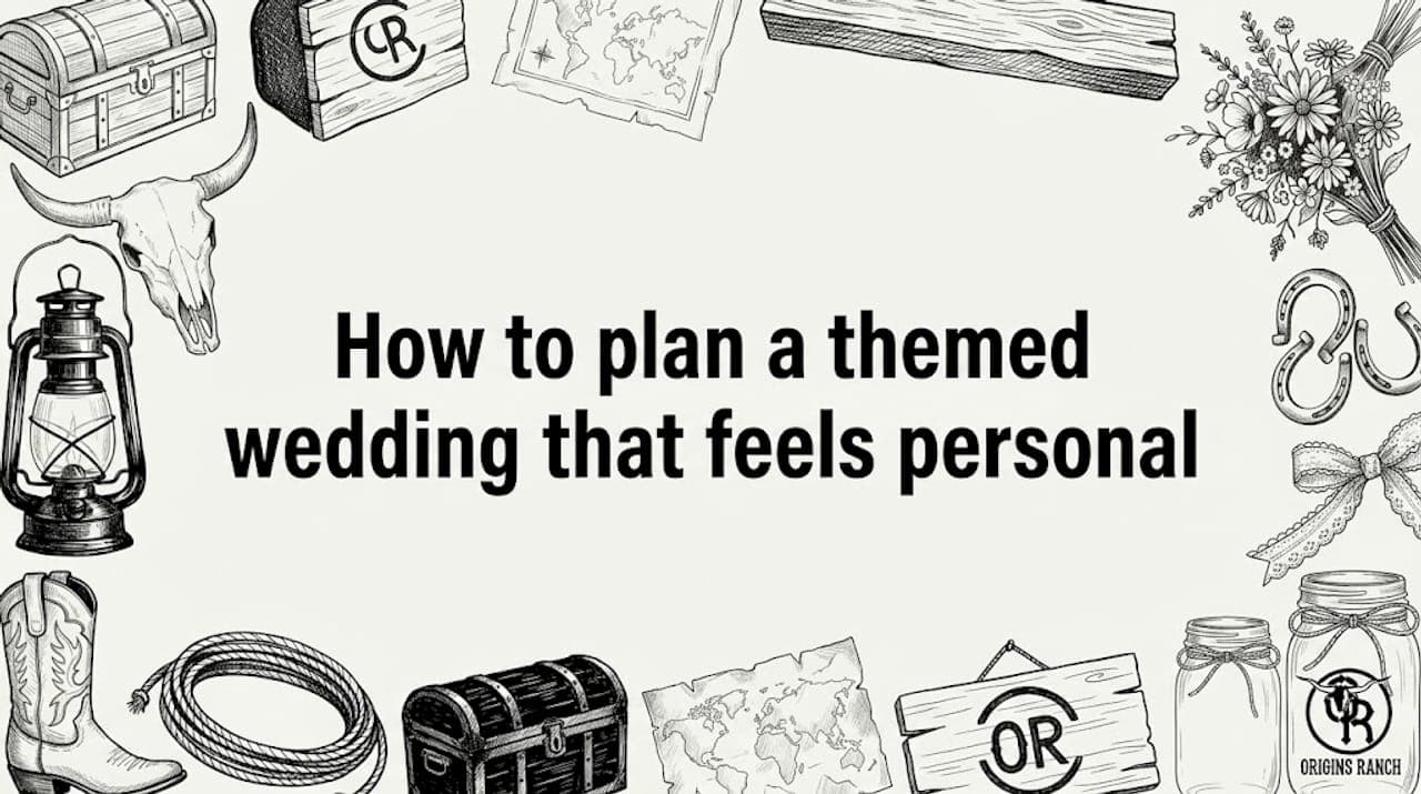 How to plan a themed wedding that feels personal