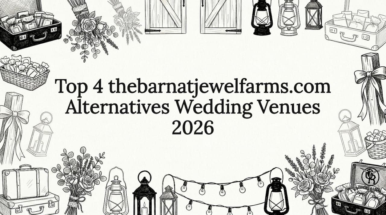 Top 4 thebarnatjewelfarms.com Alternatives Wedding Venues 2026