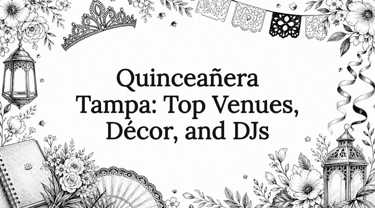 Quinceañera Tampa: Top Venues, Décor, and DJs