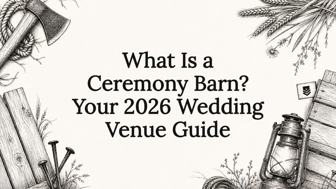 What Is a Ceremony Barn? Your 2026 Wedding Venue Guide