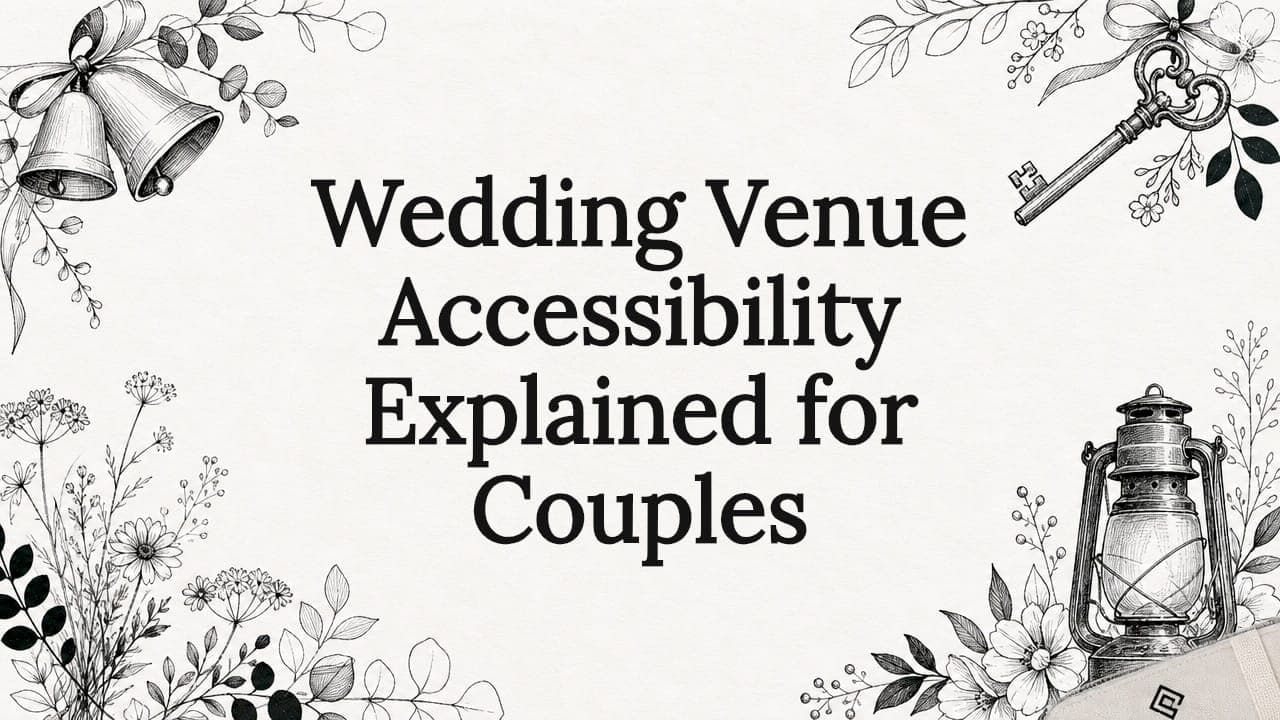 Wedding Venue Accessibility Explained for Couples