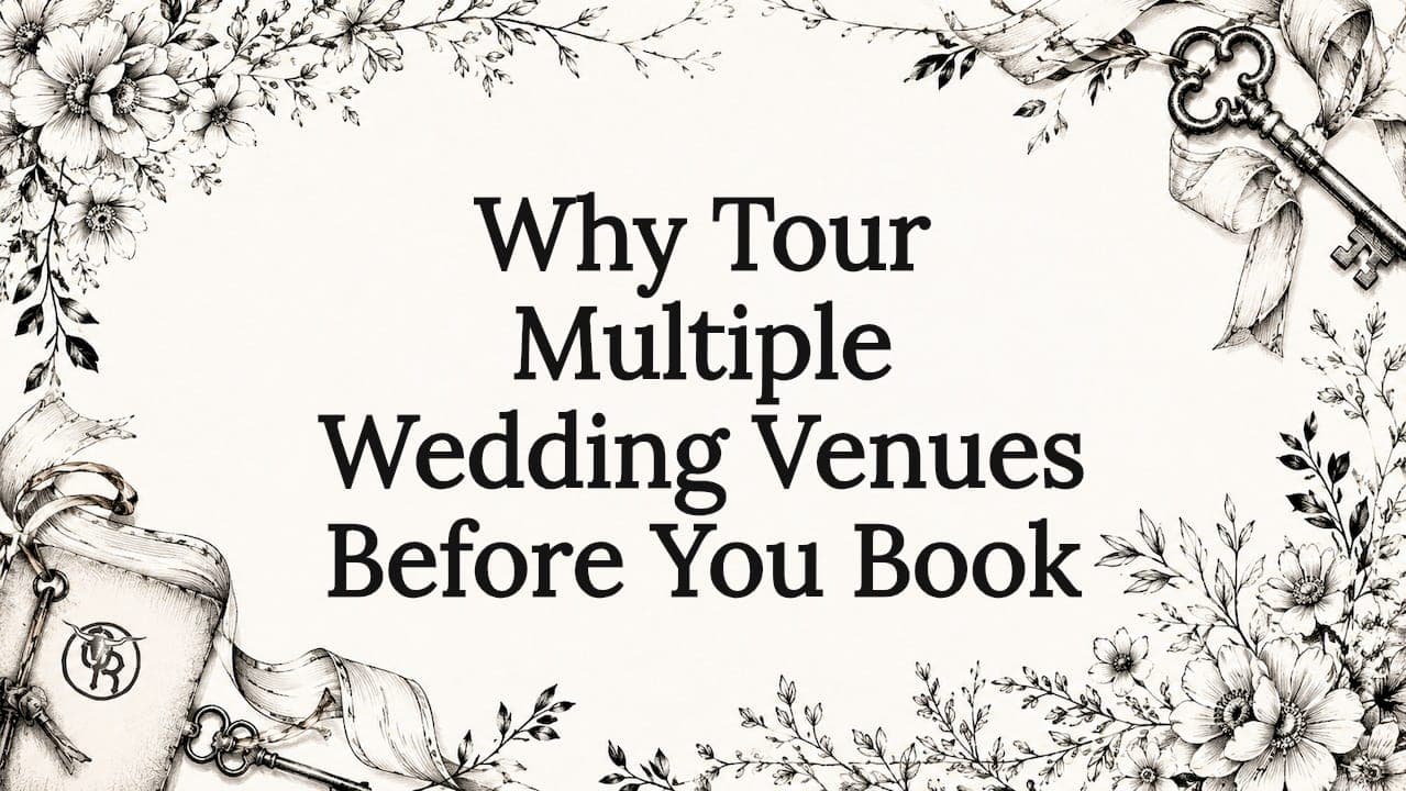 Why Tour Multiple Wedding Venues Before You Book