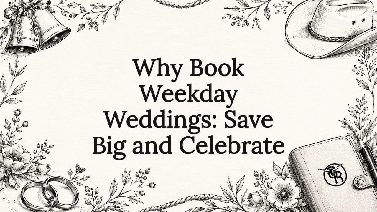 Why Book Weekday Weddings: Save Big and Celebrate
