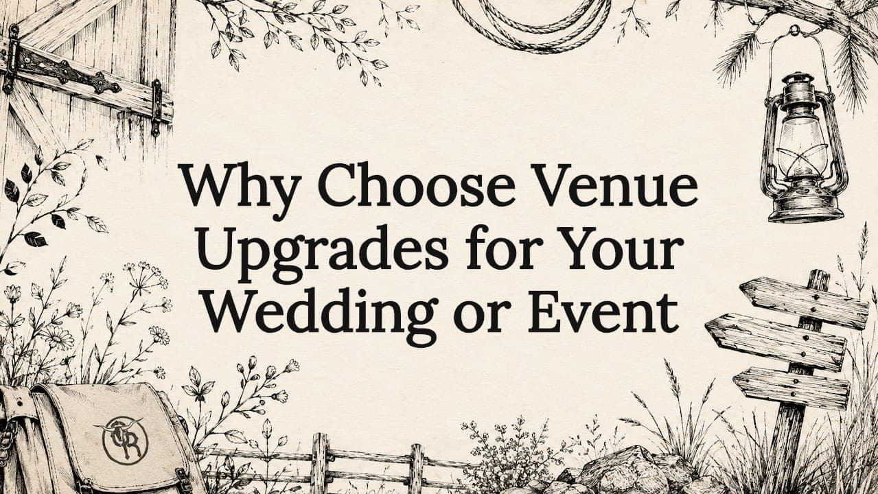 Why Choose Venue Upgrades for Your Wedding or Event