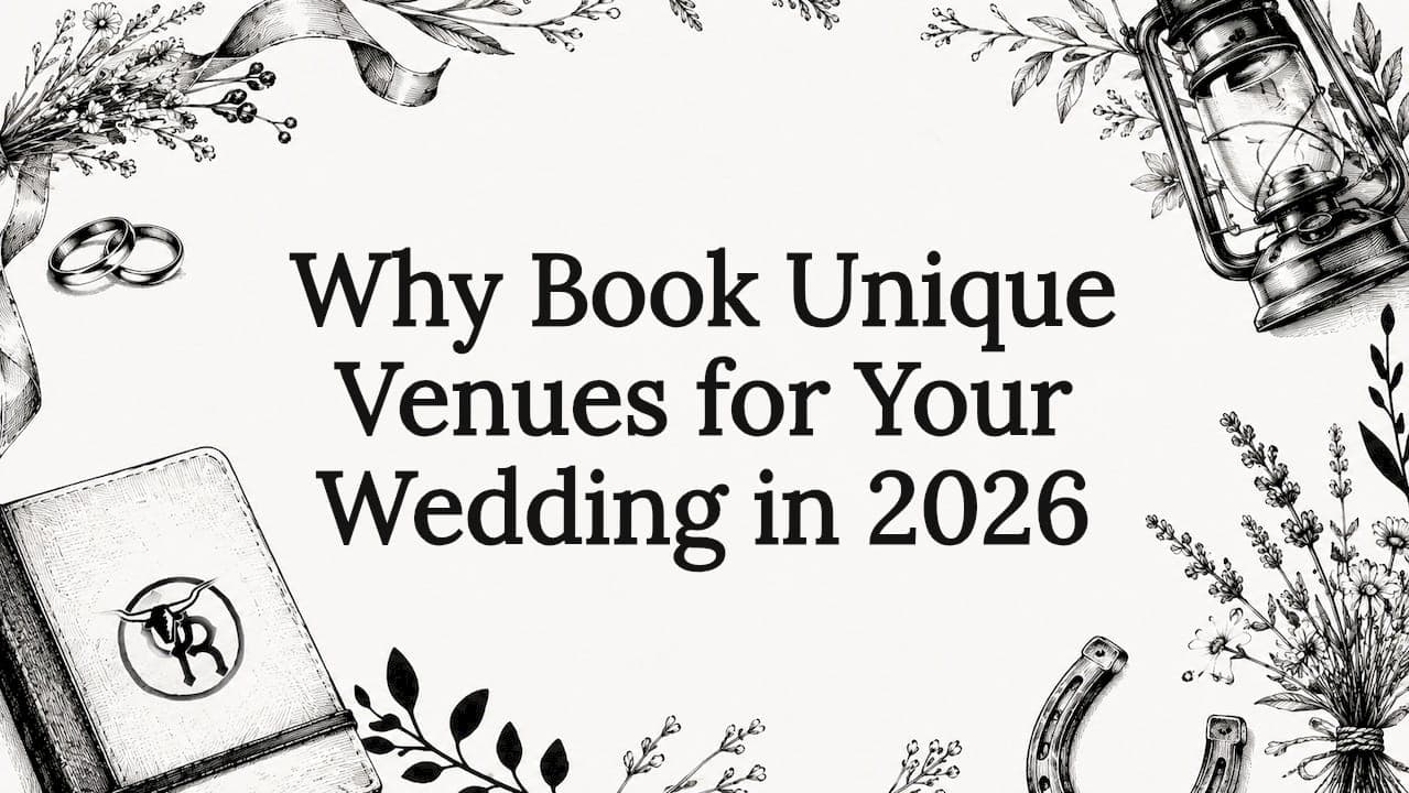 Why Book Unique Venues for Your Wedding in 2026