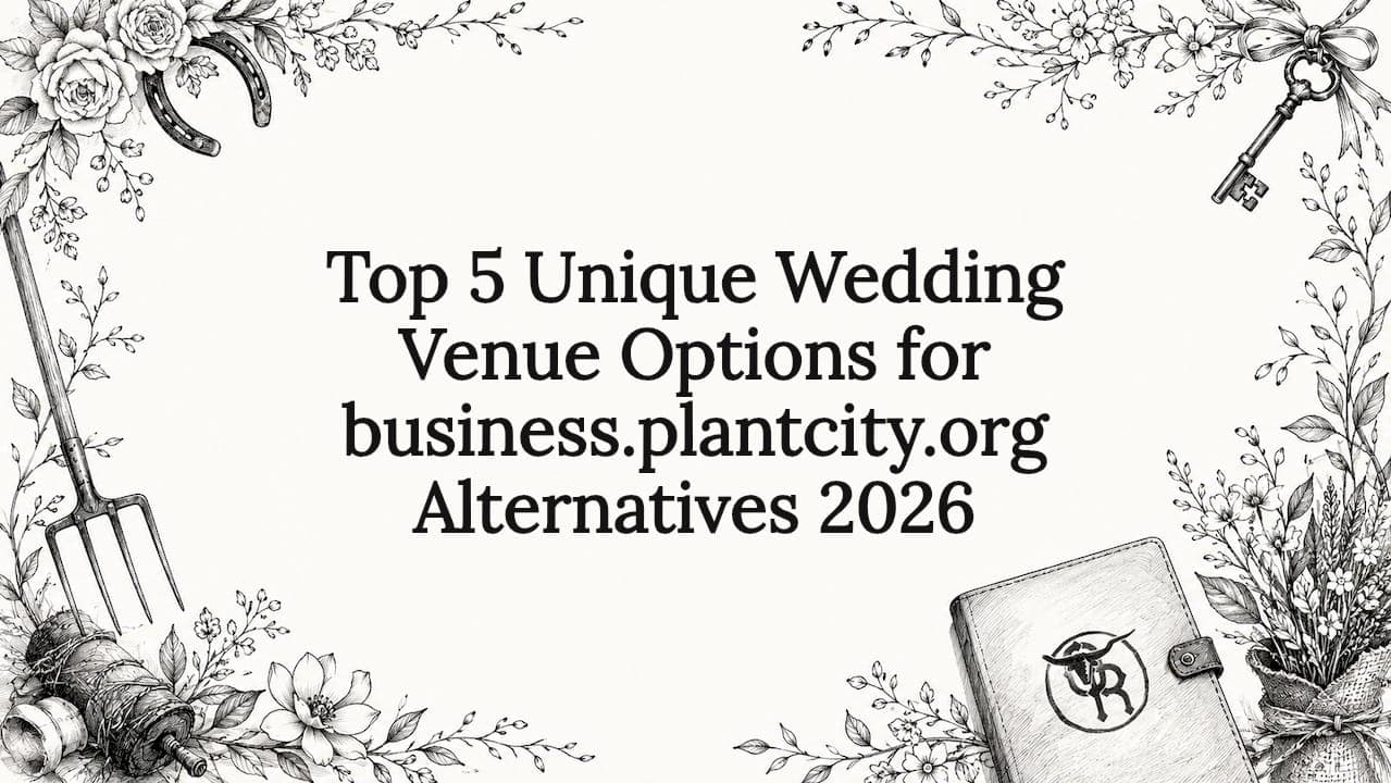 Top 5 Unique Wedding Venue Options for business.plantcity.org Alternatives 2026