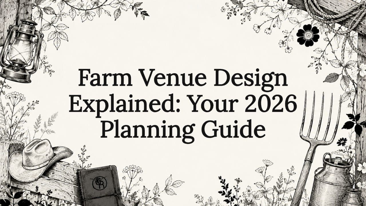 Farm Venue Design Explained: Your 2026 Planning Guide
