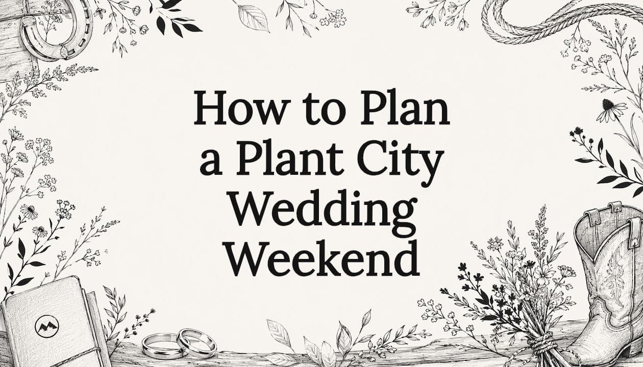 How to Plan a Plant City Wedding Weekend