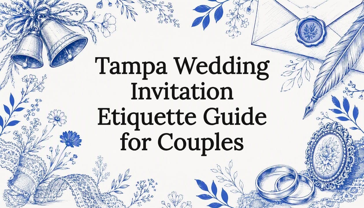 Tampa Wedding Invitation Etiquette Guide for Couples