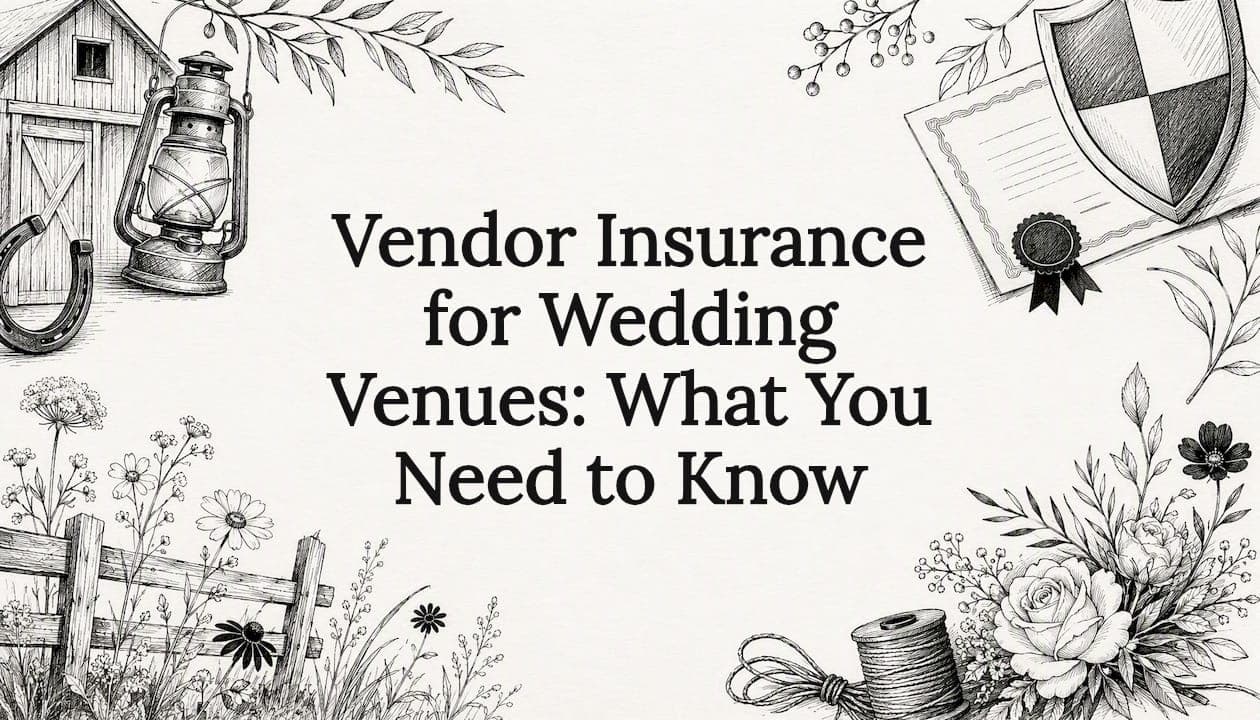 Vendor Insurance for Wedding Venues: What You Need to Know