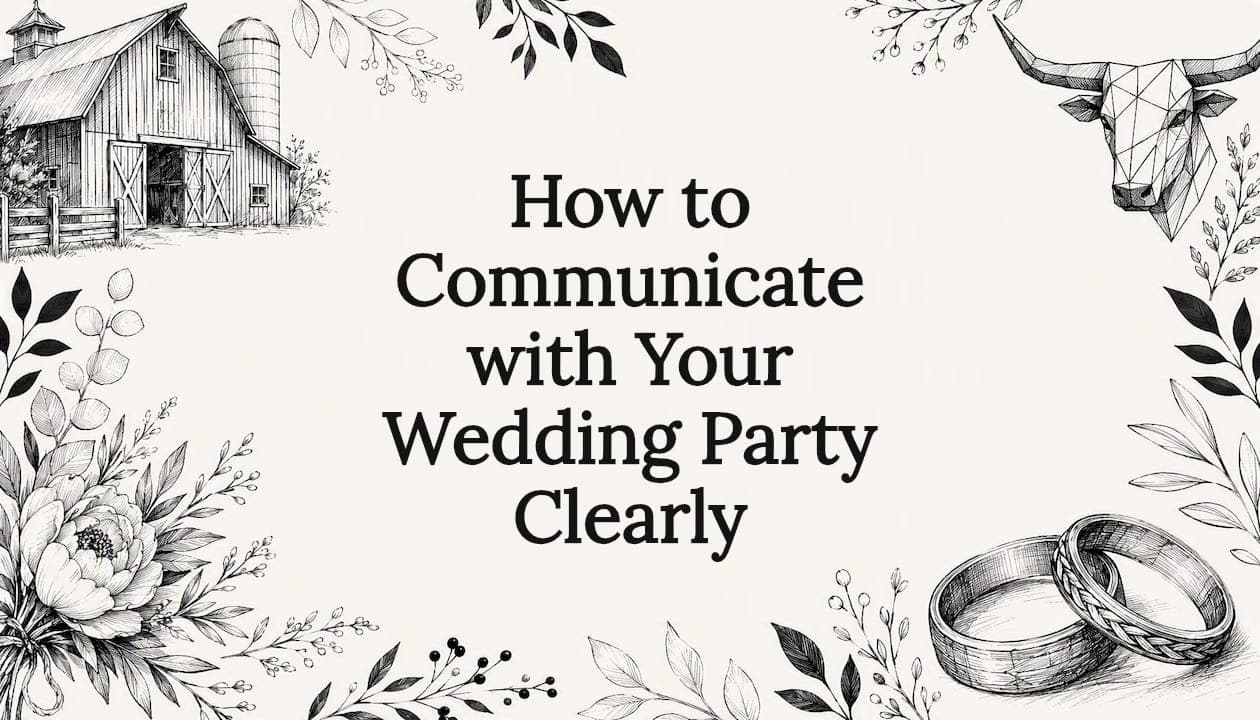 How to Communicate with Your Wedding Party Clearly