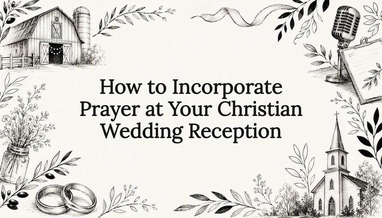 How to Incorporate Prayer at Your Christian Wedding Reception