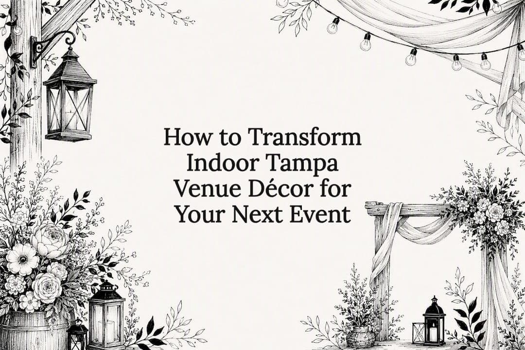 How to Transform Indoor Tampa Venue Décor for Your Next Event