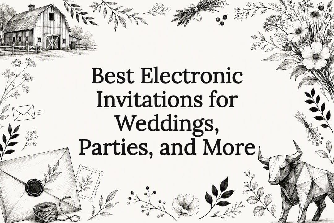 Best Electronic Invitations for Weddings, Parties, and More