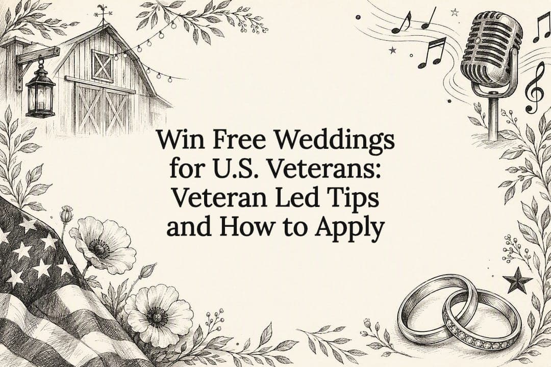 Win Free Weddings for U.S. Veterans: Veteran Led Tips and How to Apply