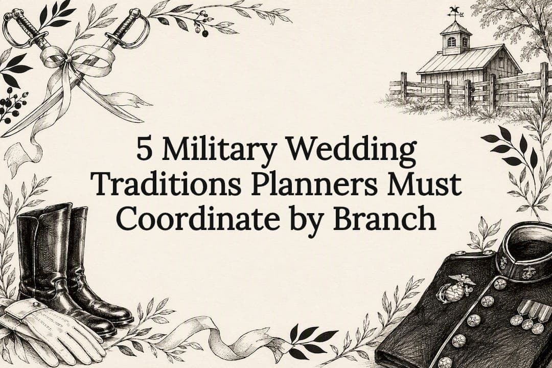 5 Military Wedding Traditions Planners Must Coordinate by Branch