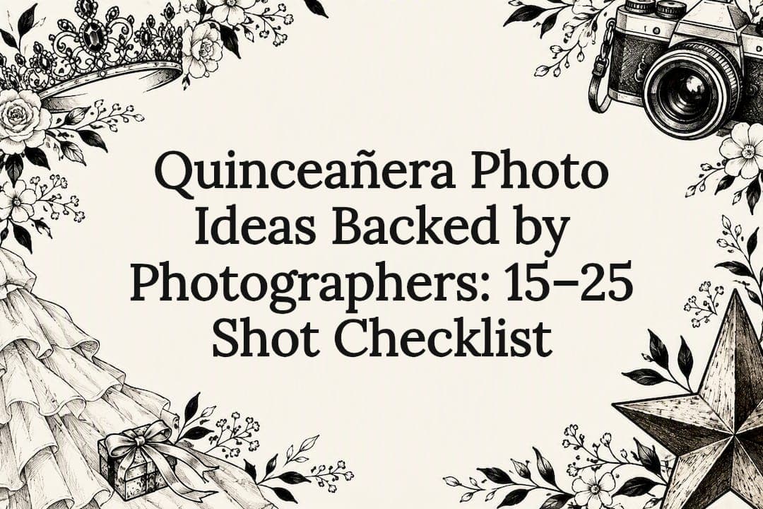 Quinceañera Photo Ideas Backed by Photographers: 15–25 Shot Checklist