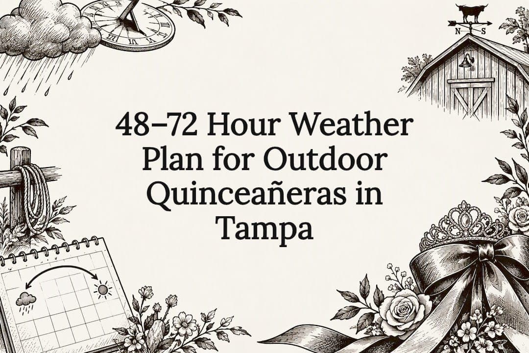 48–72 Hour Weather Plan for Outdoor Quinceañeras in Tampa