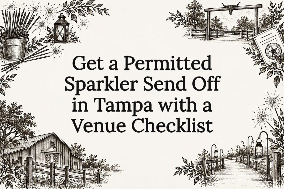 Get a Permitted Sparkler Send Off in Tampa with a Venue Checklist