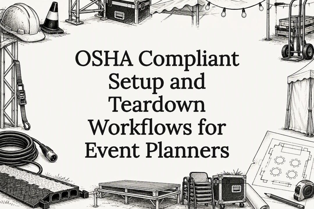 OSHA Compliant Setup and Teardown Workflows for Event Planners
