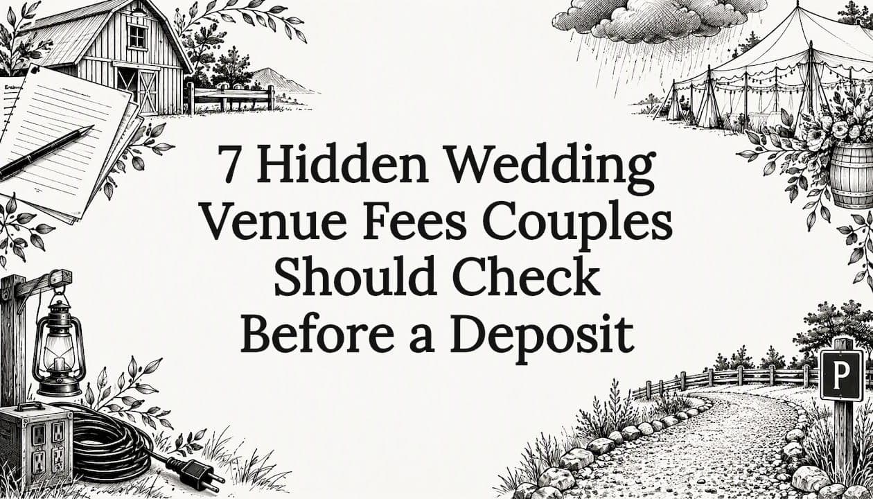 7 Hidden Wedding Venue Fees Couples Should Check Before a Deposit