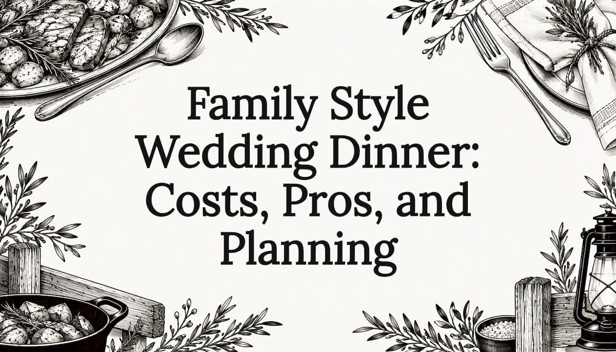Family Style Wedding Dinner: Costs, Pros, and Planning