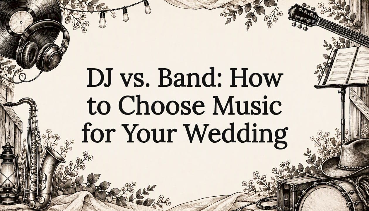 DJ vs. Band: How to Choose Music for Your Wedding
